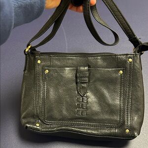 Great American leather works Black Leather Women's Bag
